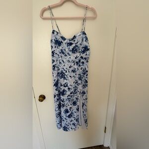 Abercrombie & Fitch Blue Floral Dress